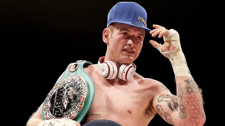 George Groves: Back in action on Sky Sports Box Office