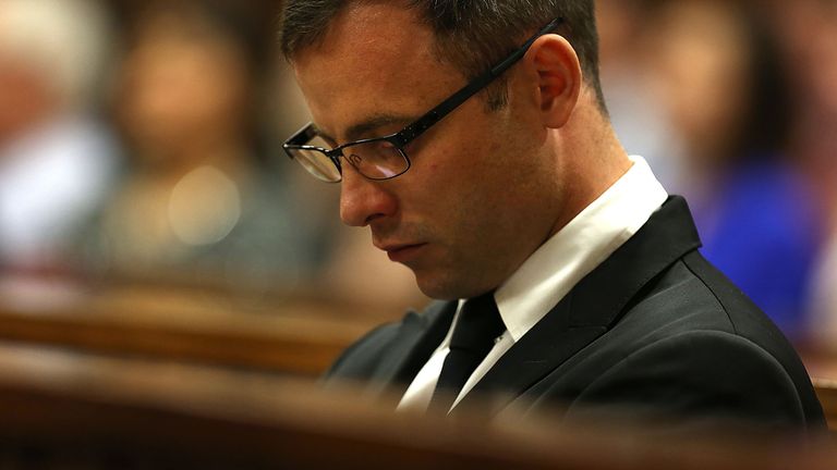 Pistorius was originally convicted of culpable homicide