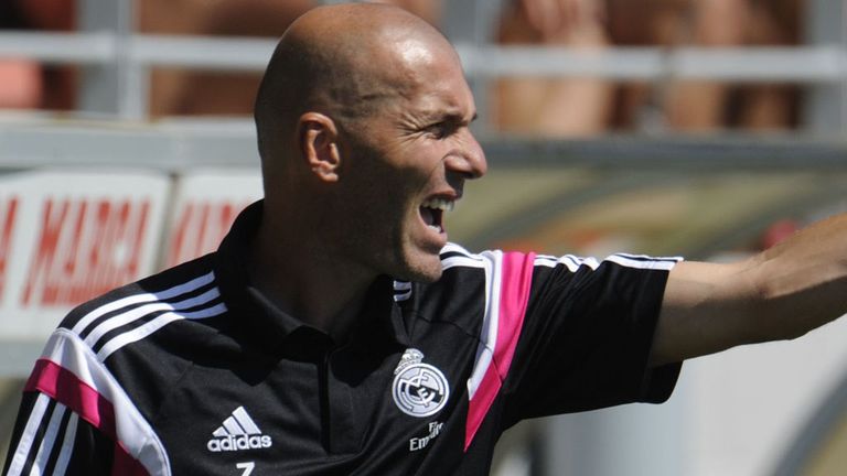 Zinedine Zidane is currently manager of Real Madrid Castilla