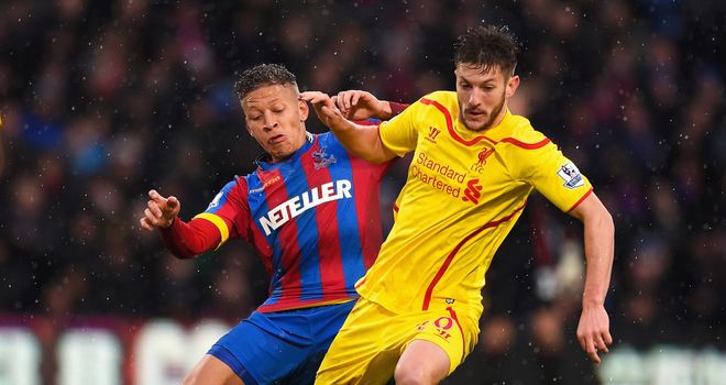 Palace entertain Liverpool in the FA Cup fifth round 