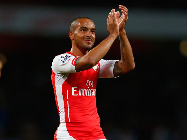 Theo Walcott: Back in action against Swansea on Sunday