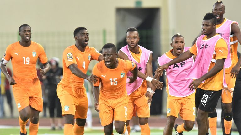 Max Gradel: Goal sent the Ivory Coast to the quarter-final's