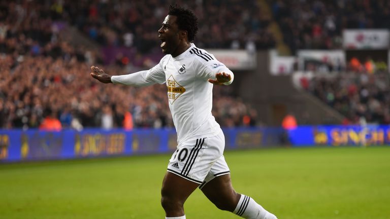 Wilfried Bony is back at Swansea and looking to rediscover his goalscoring touch