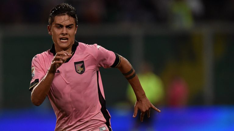Paulo Dybala: Drawing rave reviews for play with Palermo this season