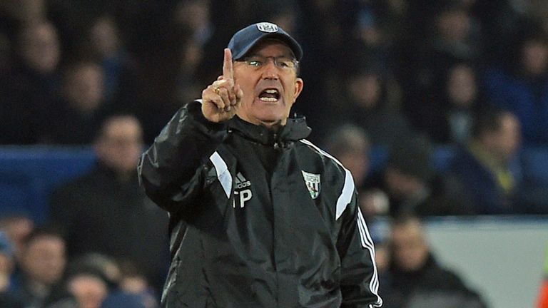 Tony Pulis returns to Selhurst Park with his West Brom side