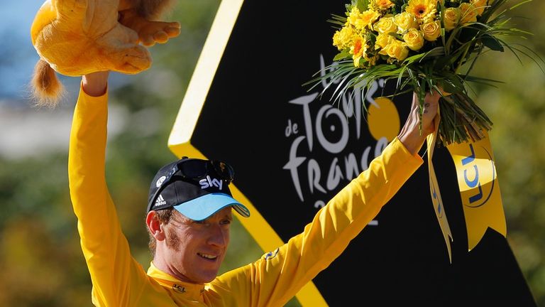 Wiggins became the first British winner of the Tour de France in 2012