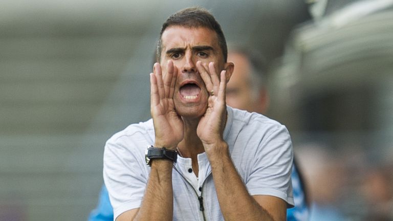 Gaizka Garitano has been sacked by Deportivo after losing four consecutive games