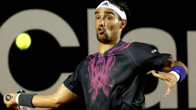 Fognini has also been hit with a fine of £72,690 on top of the previous £18,000