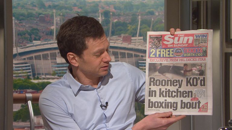 Rooney knocked out! | Video | Watch TV Show | Sky Sports