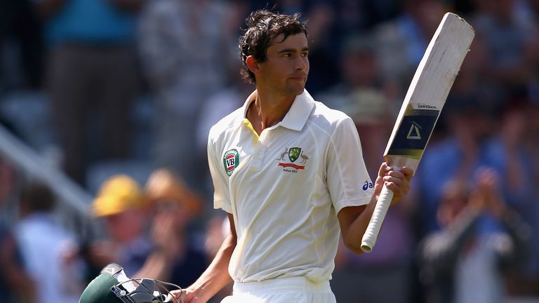 Ashton Agar, seen here after making 98 on his debut in Nottingham in 2013, has been named in Australia's squad for the third Test