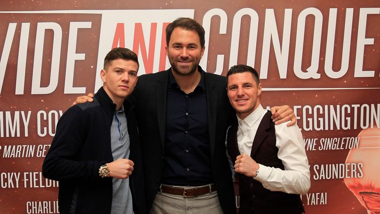 Luke Campbell and Tommy Coyle: they will both come through tough tests, says Jim (Image: Lawrence Lustig)