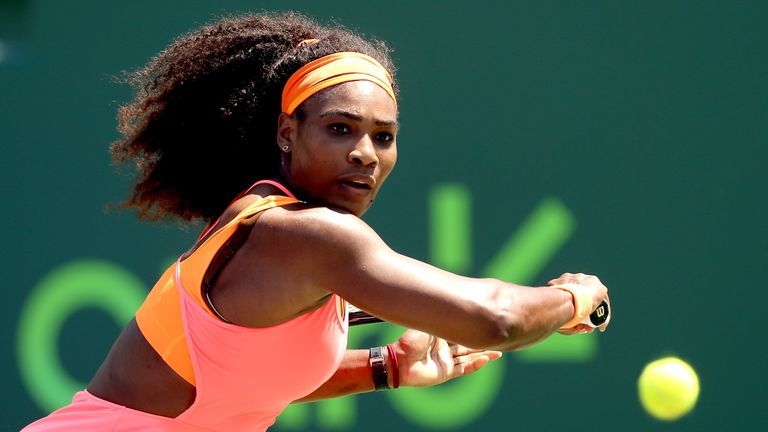 Serena Williams: Through to Miami Open final