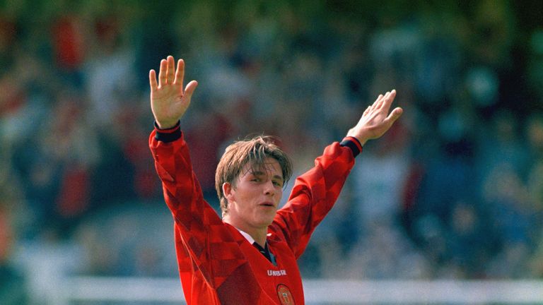 David Beckham was 'the best crosser of the ball I have ever seen', says Ryan Giggs
