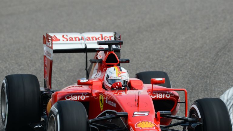 Sebastian Vettel: Third fastest overall