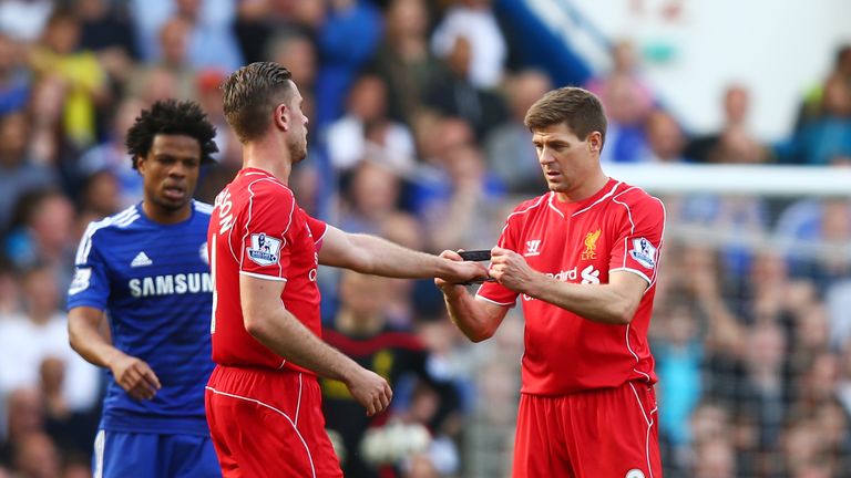 Henderson replaced Steven Gerrard as Liverpool's captain in 2015