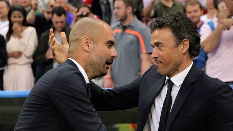 Image result for luis enrique pep guardiola