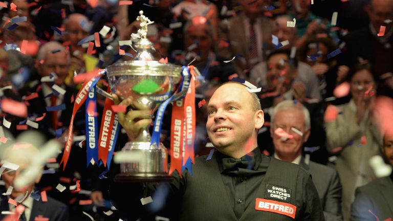 Bingham tasted Crucible glory two years ago lifting the world trophy in Sheffield