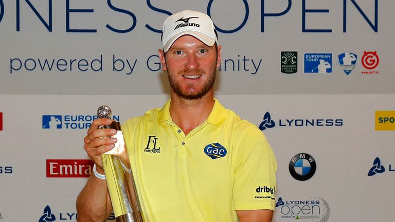 Chris Wood is defending his Lyoness Open crown this week