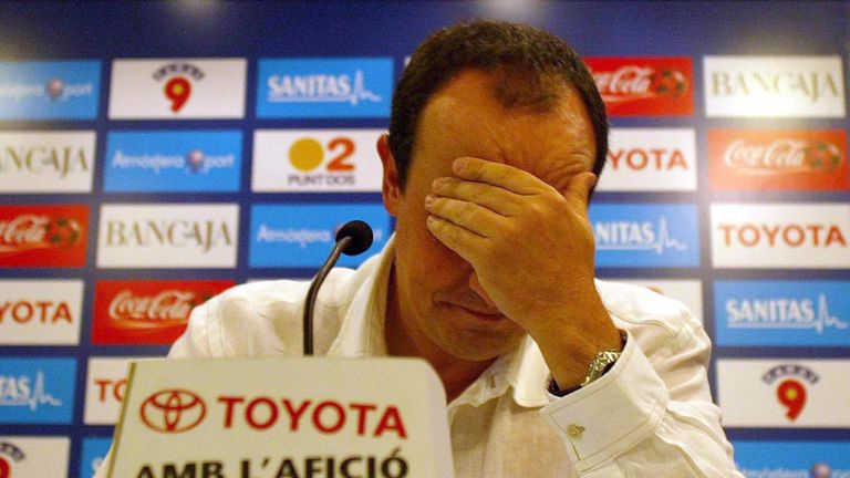 Benitez eventually resigned from Valencia, but won his first game against Real Madrid