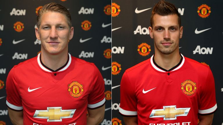 Bastian Schweinsteiger and Morgan Schneiderlin cost Manchester United a combined fee of £39.4 million. 