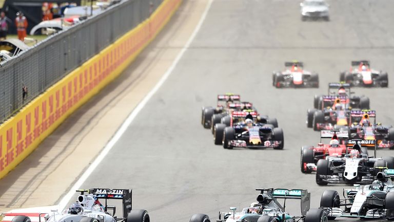 Under threat? The start of this year's British GP