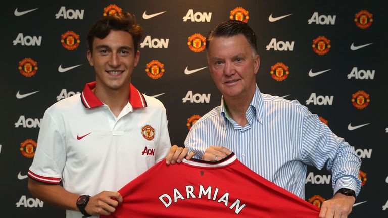 Matteo Darmian has joined United from Torino