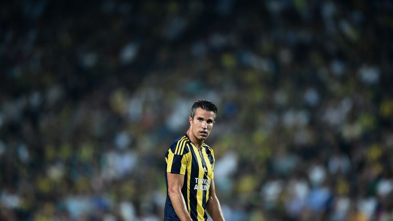 Robin Van Persie appears to have been frozen out at Fenerbahce