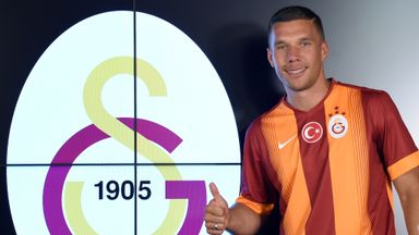 Lukas Podolski: Has left Arsenal to join Galatasaray