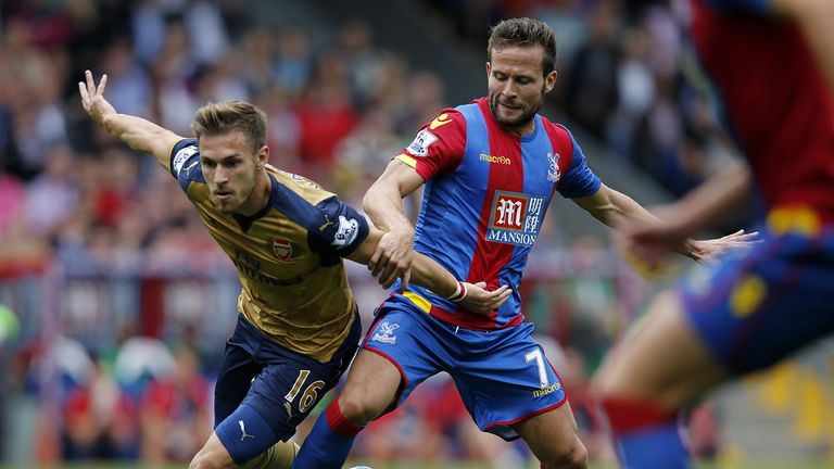 Crystal Palace's Yohan Cabaye and Arsenal's Aaron Ramsey have also impressed