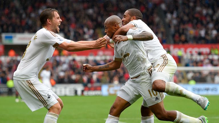 Andre Ayew has been a star performer since joining over the summer