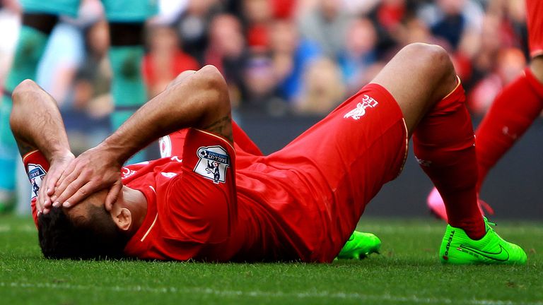 Dejan Lovren struggled against West Ham on Saturday