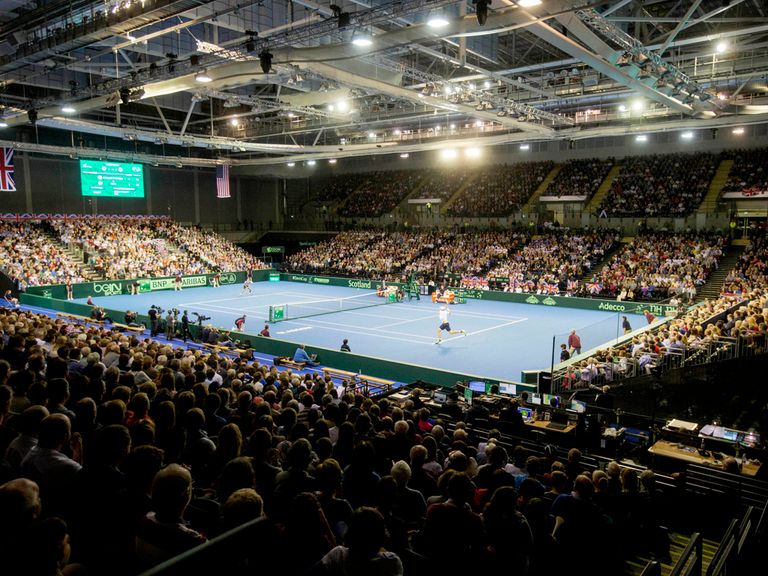 Glasgow's Emirates Arena to host Great Britain v Australia Davis Cup