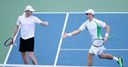 Murray reaches doubles semis