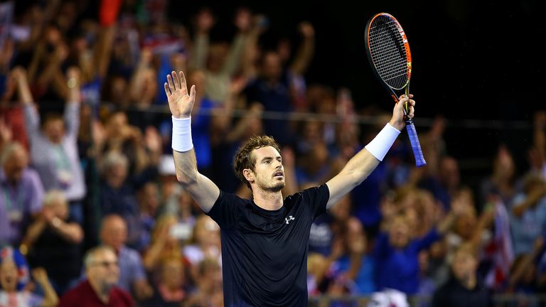 Murray had hinted he may miss the ATP finals in order to prepare for the Davis Cup decider