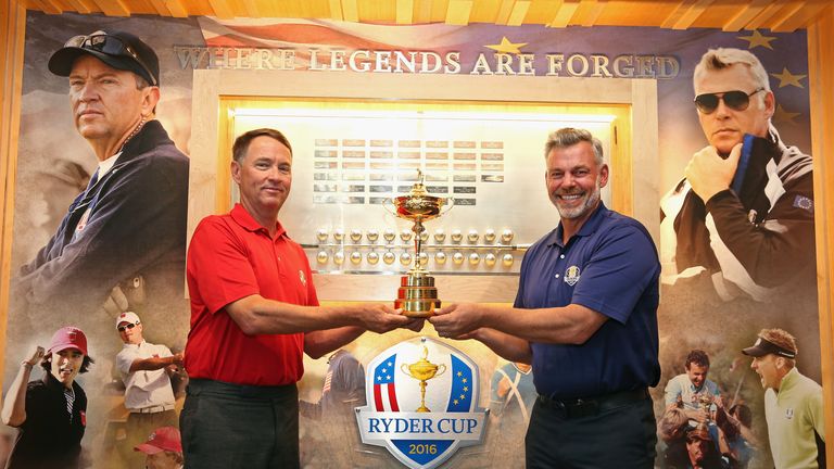 Davis Love III and the USA will face a Europe team captained by Darren Clarke next year