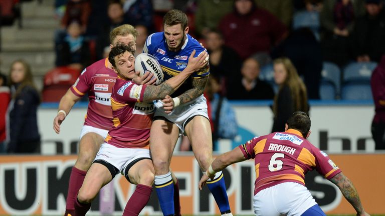 Hardaker was named Man of Steel while at Leeds in 2015