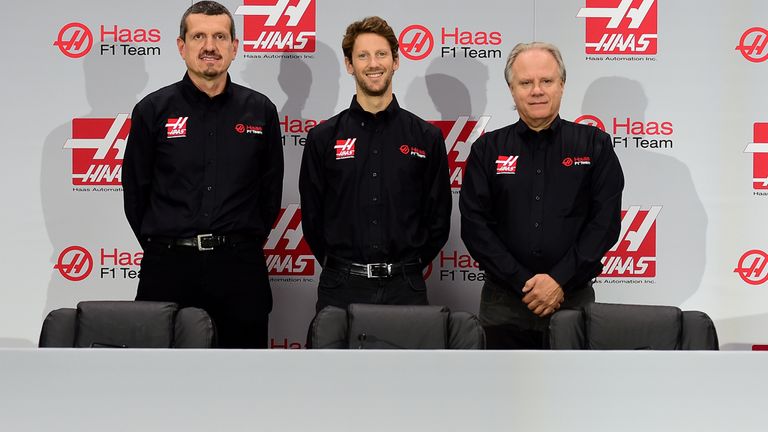 Romain Grosjean will race for Haas in 2016