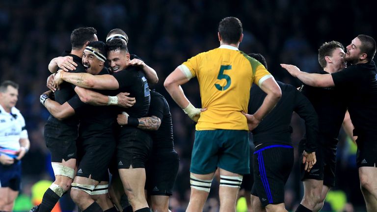 The Wallabies lost to New Zealand in the 2015 World Cup final at Twickenham