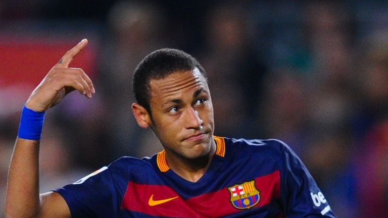 Neymar leads La Liga with 11 goals from 10 appearances