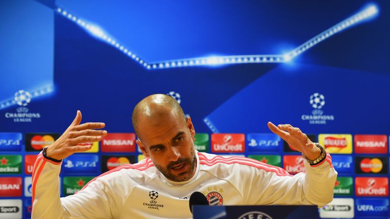 Pep Guardiola believes Arsenal want to beat his side