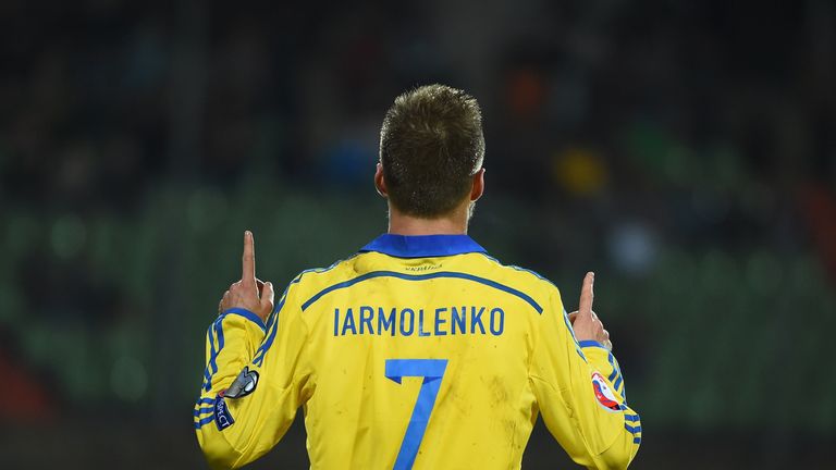 Andriy Yarmolenko is Ukraine and Dynamo Kiev's key man