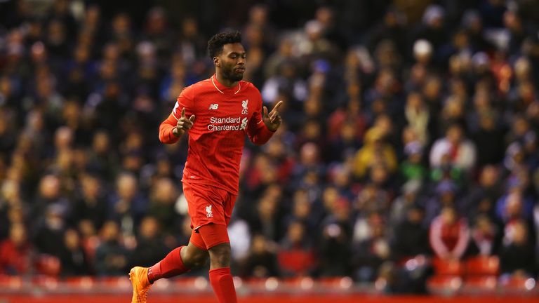 Liverpool striker Daniel Sturridge could make his return against West Ham