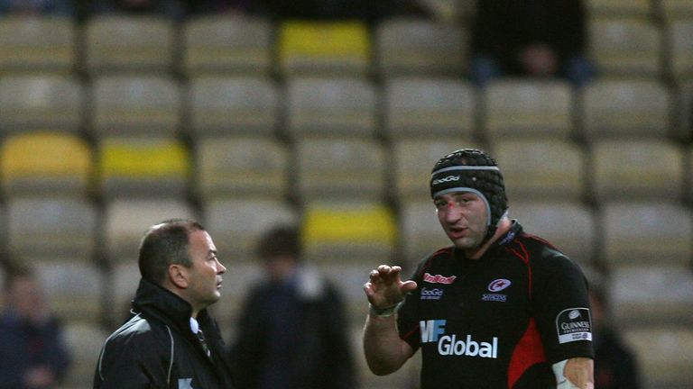 Jones and Borthwick also worked together at Saracens
