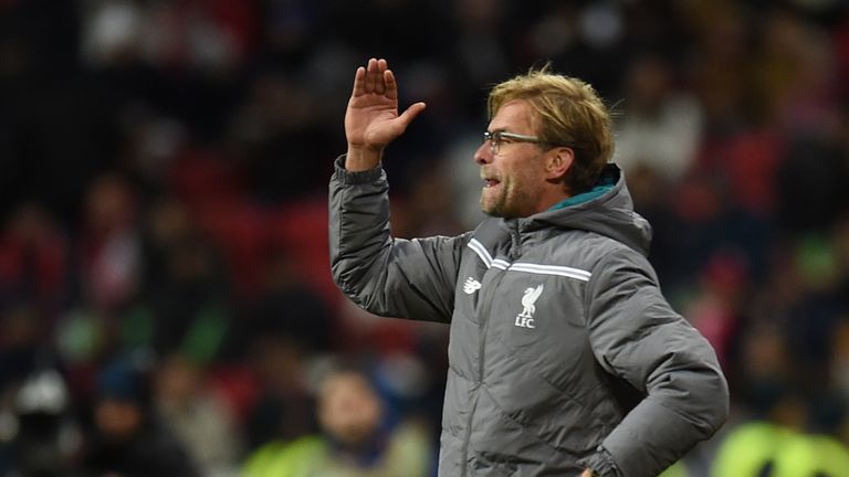 Klopp has cut a passionate figure on the touchline since his arrival at Liverpool