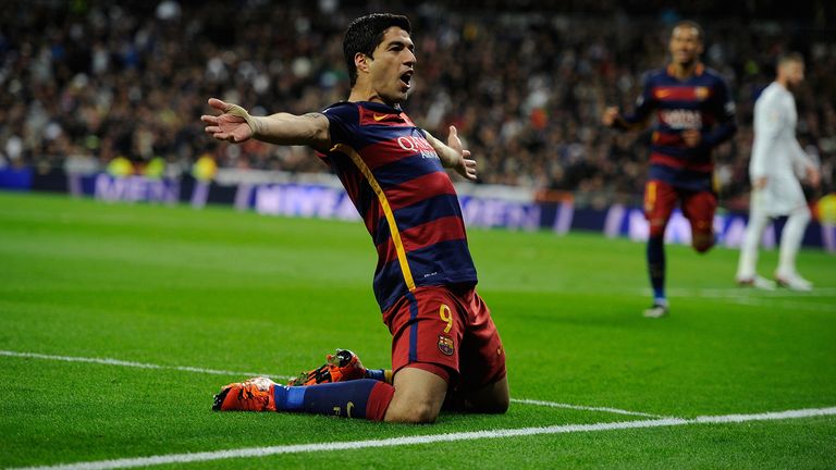 Luis Suarez notched his fourth Clasico goal in three appearances