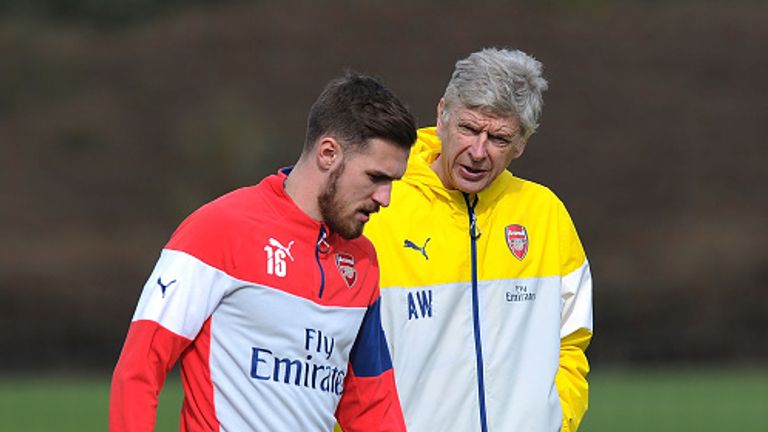 Aaron Ramsey is pleased Arsene Wenger is staying at Arsenal