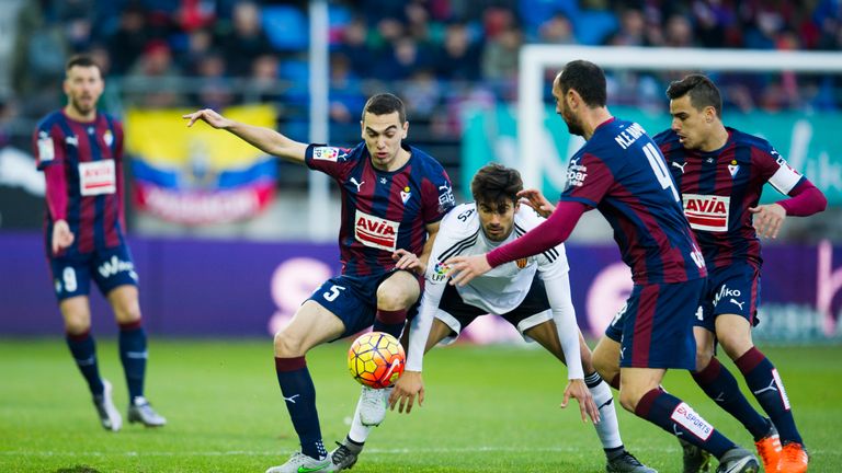 Valencia drew their first La Liga game under Neville against Eibar last week