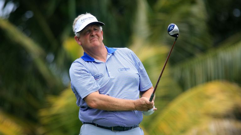 Scottish veteran Colin Montgomerie finished second in the tournament