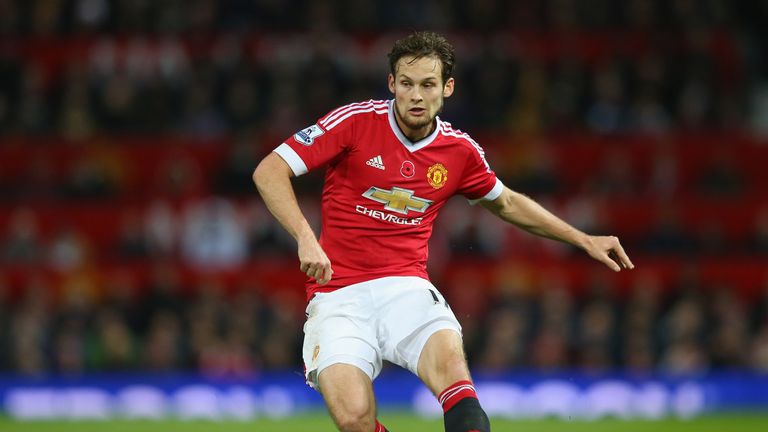 Louis van Gaal could look to Daley Blind to fill in at left-back
