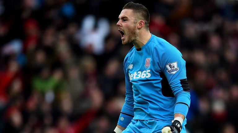 Stoke City's Jack Butland hasn't made an error leading to a goal this season
